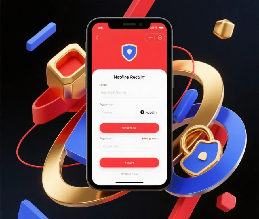 澳洲幸运5注册开户界面示意图