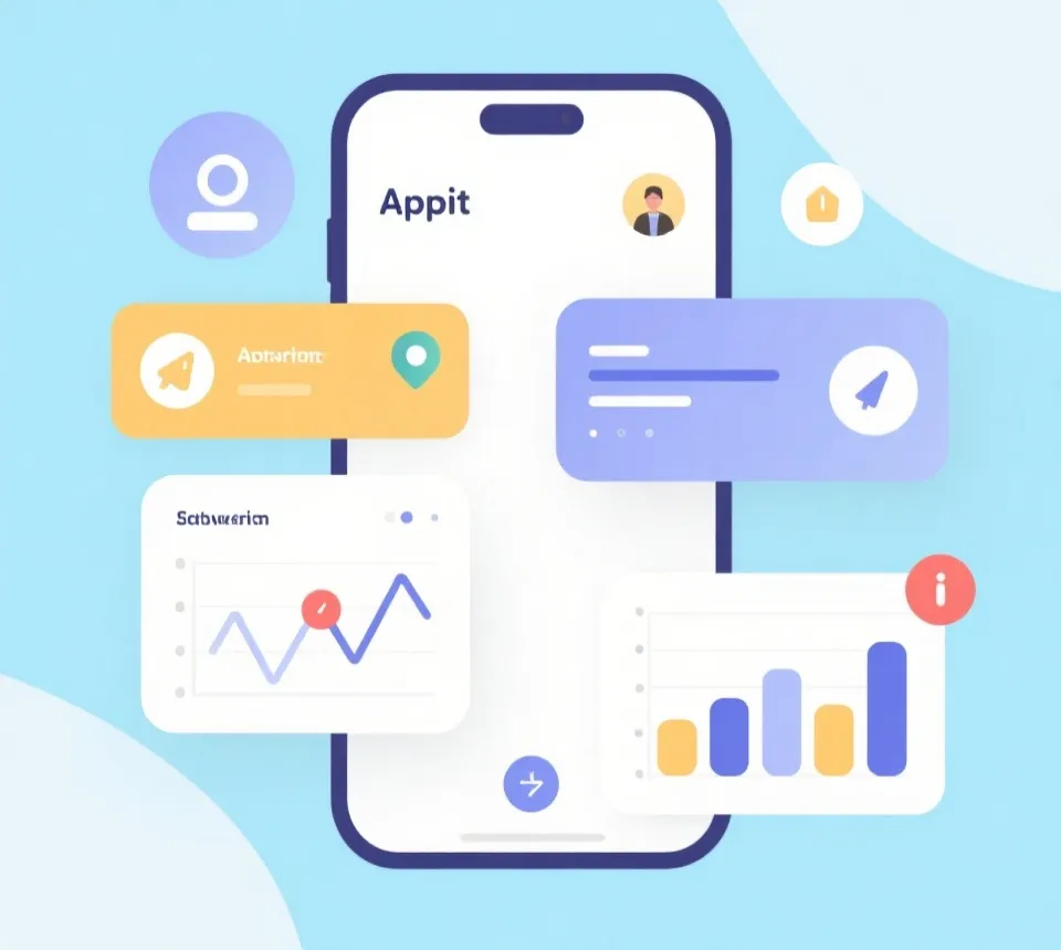 移动端功能场景示意图